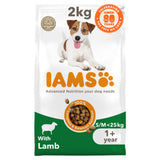 ASDA IAMS Advanced Nutrition Adult Small Medium Dry Dog Food Lamb 2kg- Buy online at McGrocer