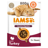 Iams dry cat food turkey 800g, UK version