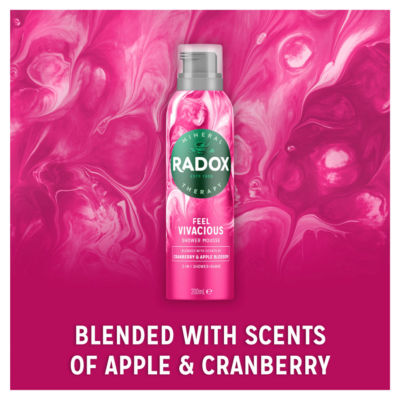 Radox Feel Vivacious Shave & Shower Mousse 200 ml, UK version