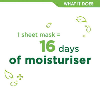 Simple Rich Moisture Sheet Mask 1x 21 ml (British brand)