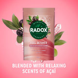 Radox Açaí Berry Bath Salts 900g, imported from the UK