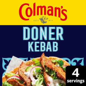 Colman's Big Night In Recipe Mix Doner Kebab 38 g 4 servings