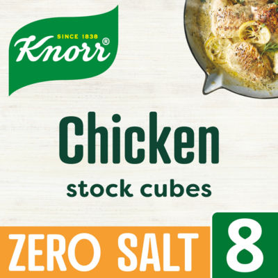 Knorr Zero Salt Chicken Stock Cubes 8x9g, UK version