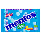 ASDA Mentos Mint Rolls Chewy Dragees Mint Flavoured Sweets 5 x 38g- Buy online at McGrocer