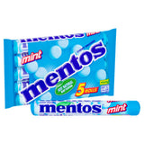 Mentos mint rolls chewy dragees 5 x 38g, imported from the UK
