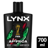 ASDA Lynx Africa 3-in-1 Shower Gel Limited Edition FIFA 700ml- Buy online at McGrocer