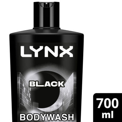 Lynx Black body wash 700 ml, UK version