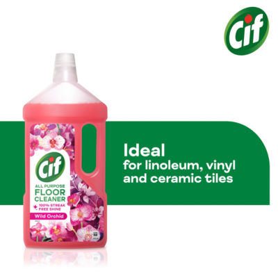 Cif Wild Orchid floor cleaner 950 ml - British product