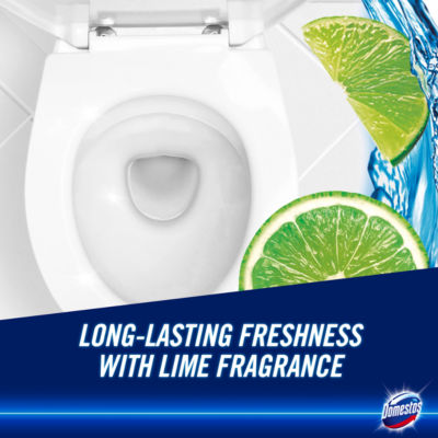 Domestos Power 5 Lime toilet rim block 50g (British brand)