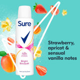 Sure Women Bright Bouquet Anti-Perspirant Spray 150ml (British brand)