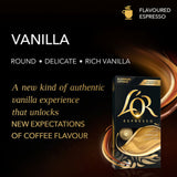 L'OR vanilla coffee pods X10, UK version
