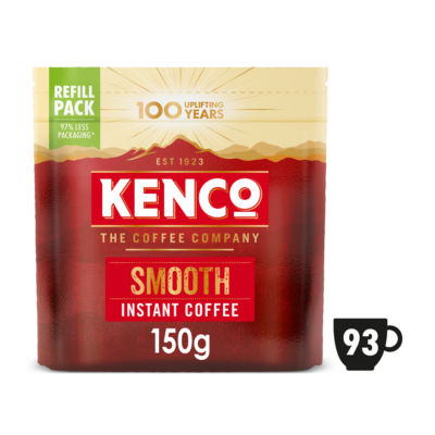 Kenco Smooth instant coffee refill 150g, UK version