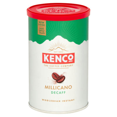 Kenco Millicano Decaff instant coffee 100g, UK version