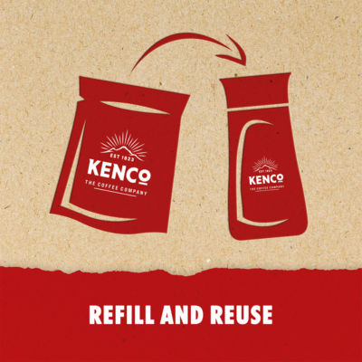 Kenco Smooth Instant Coffee Paper Refill 150g, UK version