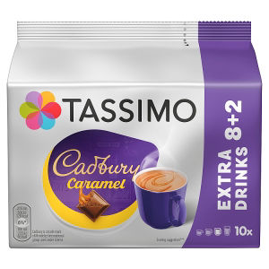 Tassimo Cadbury Caramel hot chocolate pods 241g (British brand)