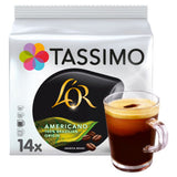 L'OR Americano coffee pods 14 pack - British product