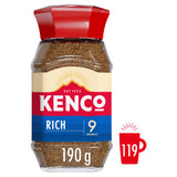 Kenco Rich instant coffee 190g (British brand)