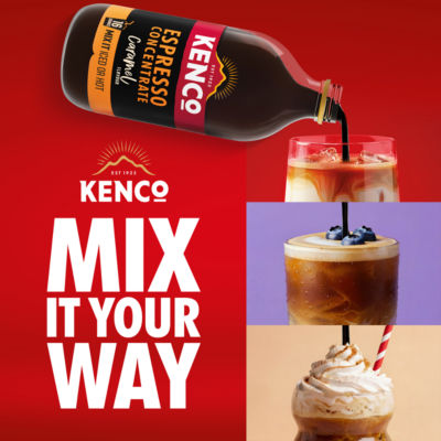 Kenco caramel espresso concentrate 485ml - British product