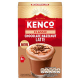 Kenco chocolate hazelnut latte sachets, UK version