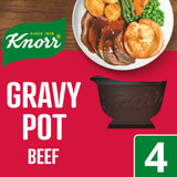 Knorr beef gravy pot 4x28g, UK version