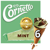 Cornetto Minzeiswaffeln, Schokoladenwaffel, 6 x 90 ml