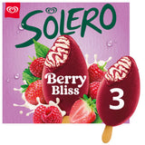 Solero Berry Bliss Eis am Stiel Erdbeer-Himbeere 3 x 90 ml