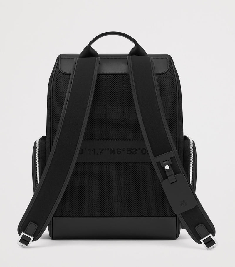 RIMOWA Never Still large flap backpack canvas leather (British brand)