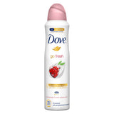 Dove anti-perspirant deodorant aerosol pomegranate 150ml, UK version