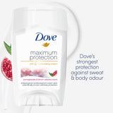 Dove anti-perspirant cream deodorant pomegranate and lemon verbena 45ml - British product