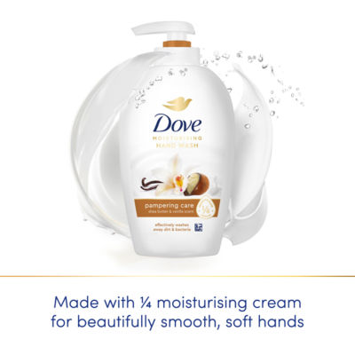 Dove shea butter and warm vanilla hand wash 250 ml - British product
