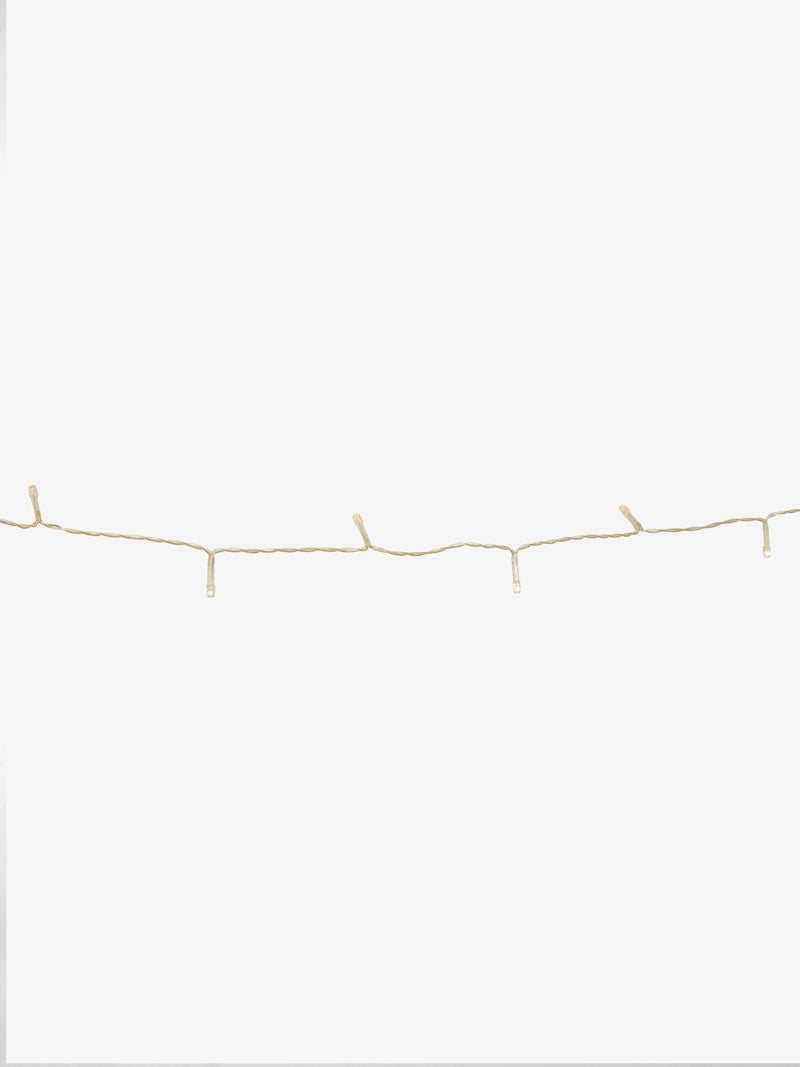 Solar warm white line lights 12M set of 100 - British product