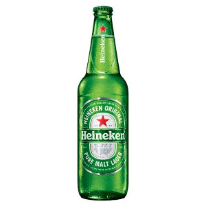 Heineken Original Premium Lager Beer 650ml, UK version