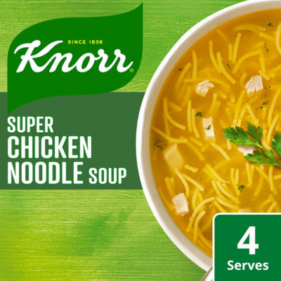 Knorr Super Chicken Noodle Soup Mix 4 x 51g, UK version