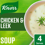 Knorr chicken & leek soup mix 60 g, UK version