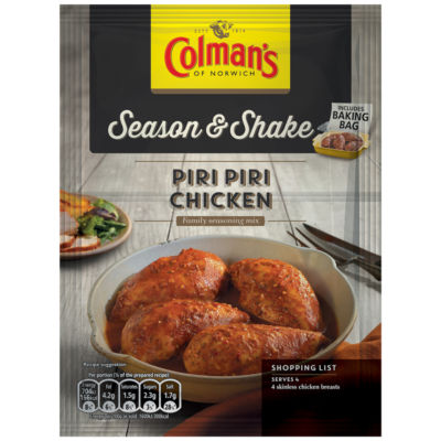 Colman's Piri Piri seasoning mix 29g - British product
