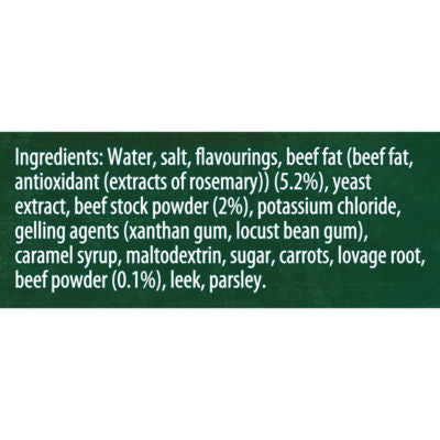 Knorr beef stock pots 8x28g, UK version
