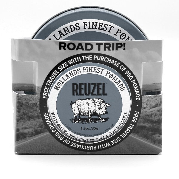 Reuzel Matte Pomade Road Trip 95g + 35g, imported from the UK