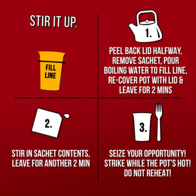 Pot Noodle King Sticky Rib Noodle