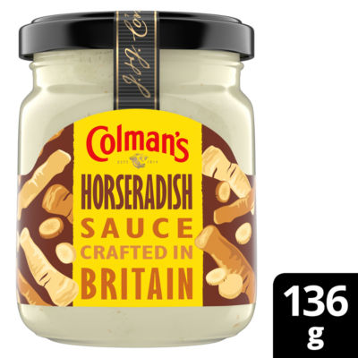 Colman's horseradish sauce 136 g - British product