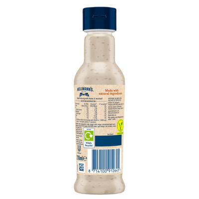 Hellmann's Honey and Mustard salad dressing 210ml (British brand)