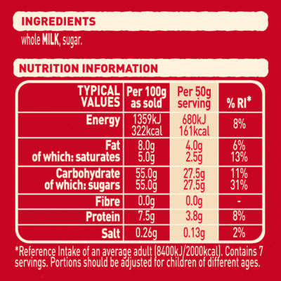 Carnation Sweetened Condensed Milk 397g - British product