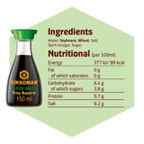 Kikkoman Less Salt Soy Sauce 150ml, UK version