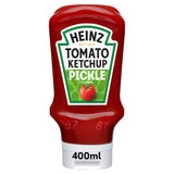 Heinz pickle flavour tomato ketchup 400ml, UK version