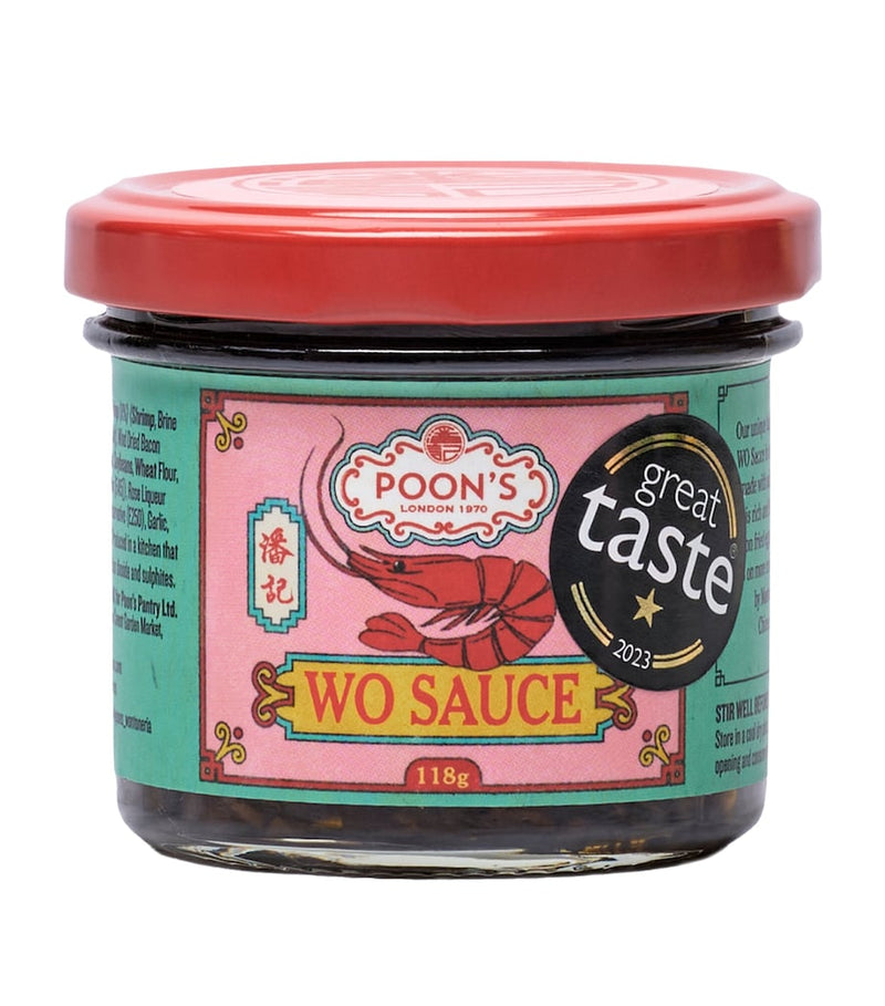 Poon's WO sauce with dried shrimp and ham 115g, imported from the UK