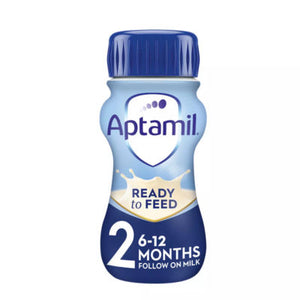 Aptamil 2 Follow On Baby Milk Formula Liquid 6-12 Months