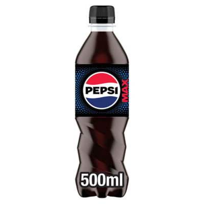 Pepsi cola soft drink No Sugar 500ml (British brand)