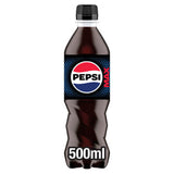 Pepsi cola soft drink No Sugar 500ml (British brand)