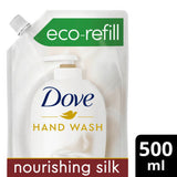 ASDA Dove Nourishing Silk Moisturising Hand Wash Refill 500 ml- Buy online at McGrocer