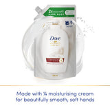 Dove Nourishing Silk hand wash refill 500 ml - British product