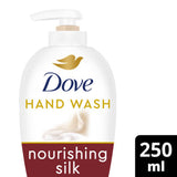 ASDA Dove Nourishing Silk Liquid Hand Wash Antibacterial 250 ml- Buy online at McGrocer